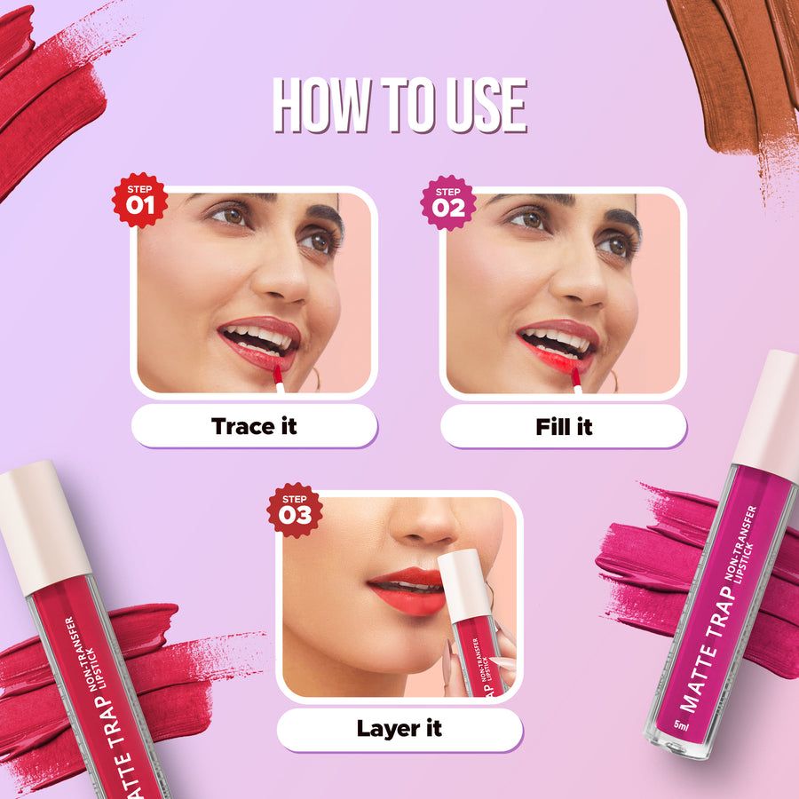 Hilary Rhoda Matte Trap Liquid Lipstick(4) view 4