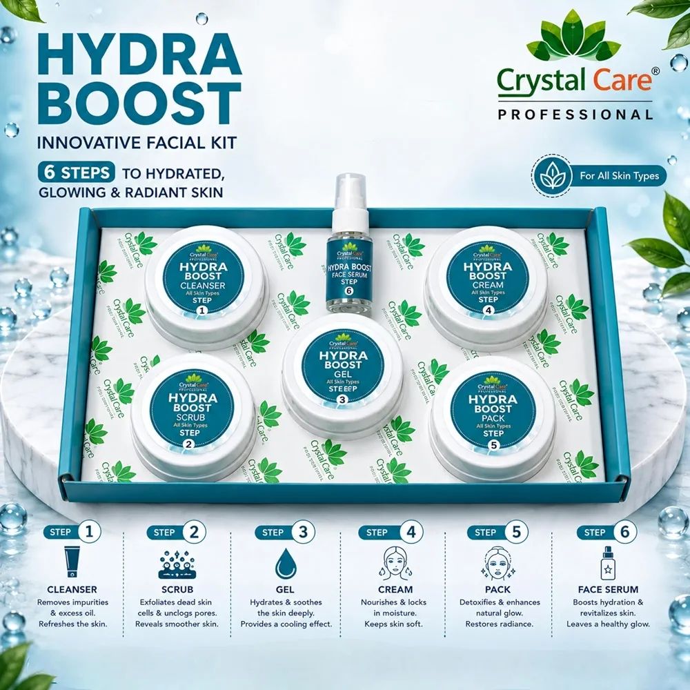 Crystal Care Hydra Boost Facial Kit view 3