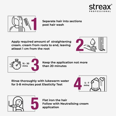 Streax Canvo Line Hair Straightening Cream view 2