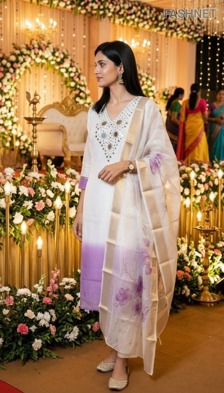 Fashnet Womens Party Wear Kurta 022 view 5