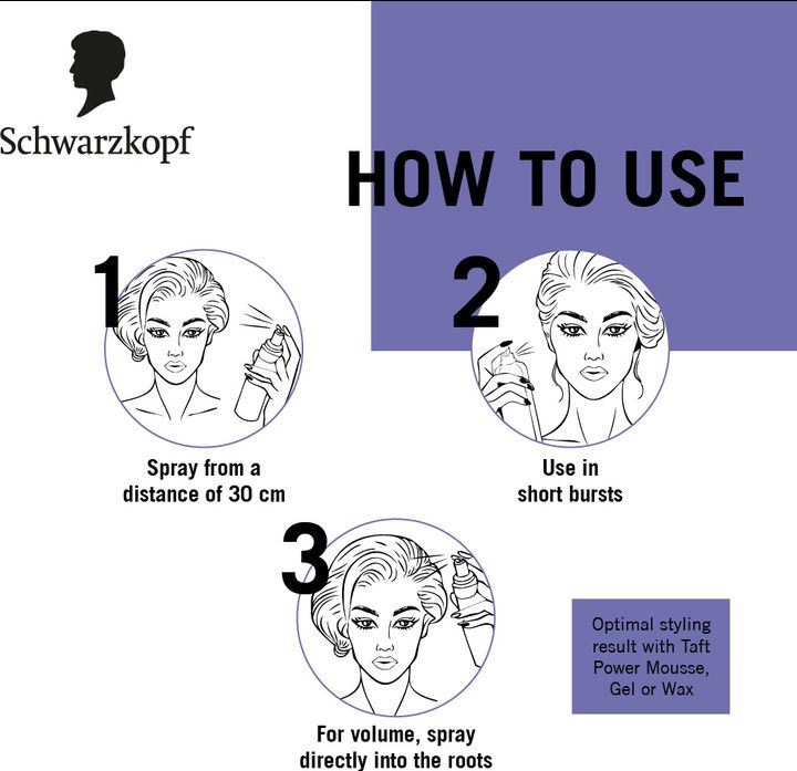 Schwarzkopf Taft Ultimate Hair Spray view 3
