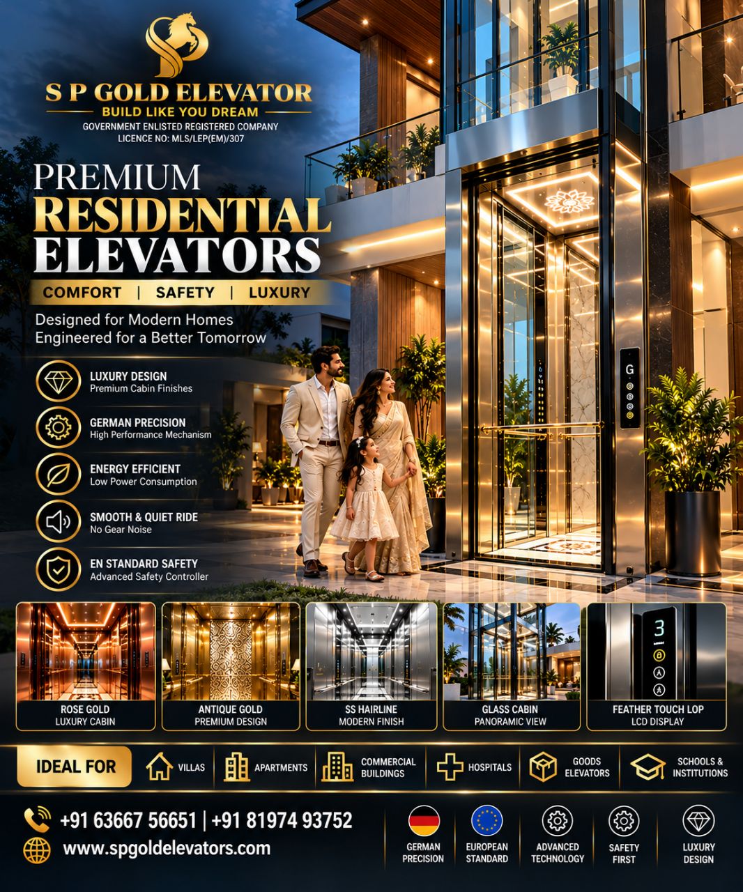 Premium Residential Elevator