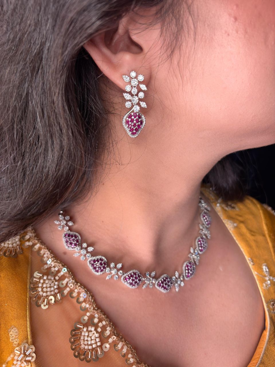 AD Jewellery Set view 3