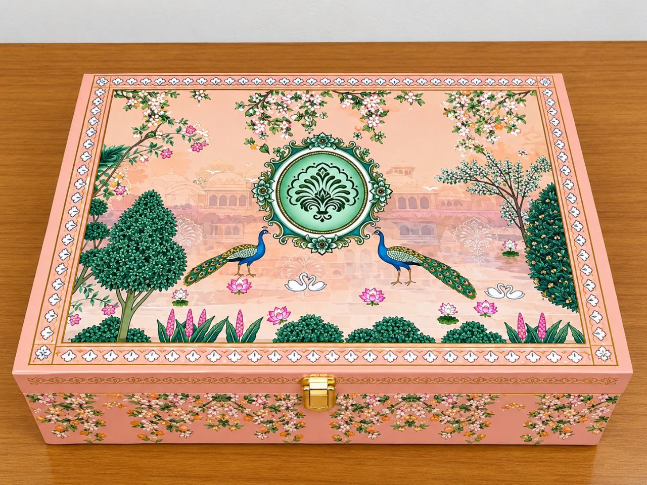 Decorative Wooden Box view 2