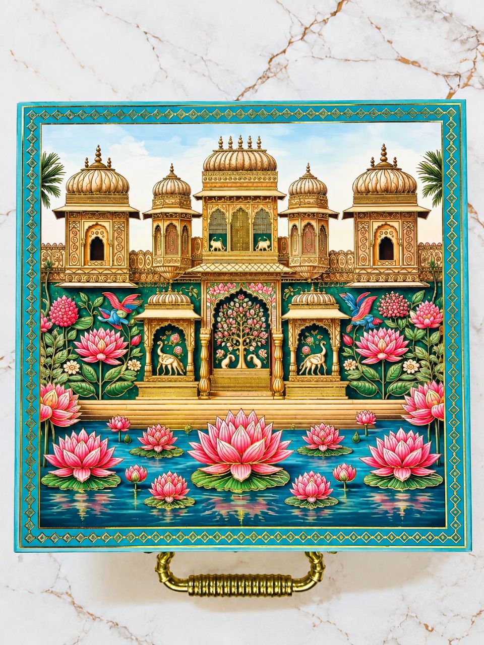 Rajputana Art Decorative Box view 2