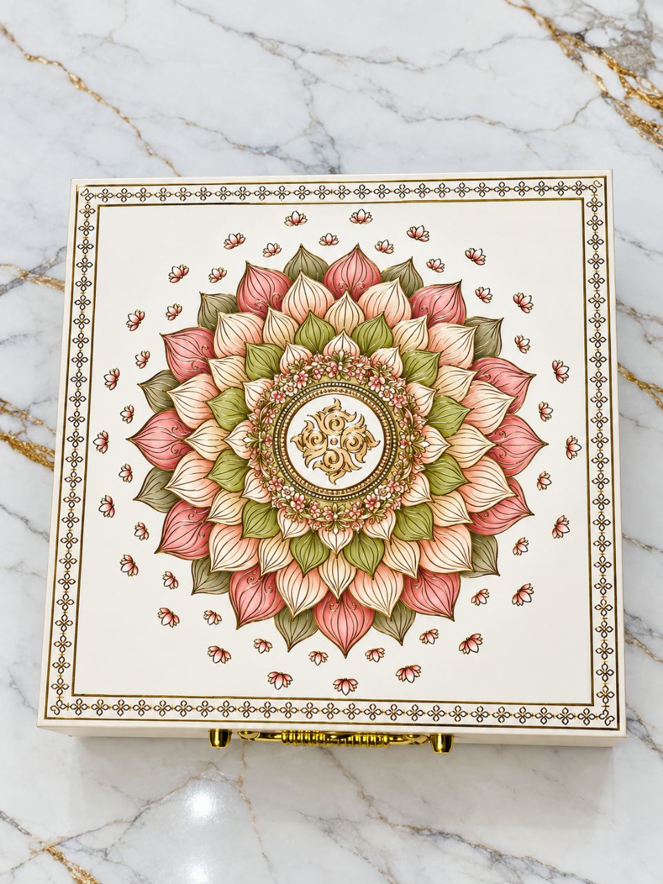 Lotus Design Wooden Box view 2