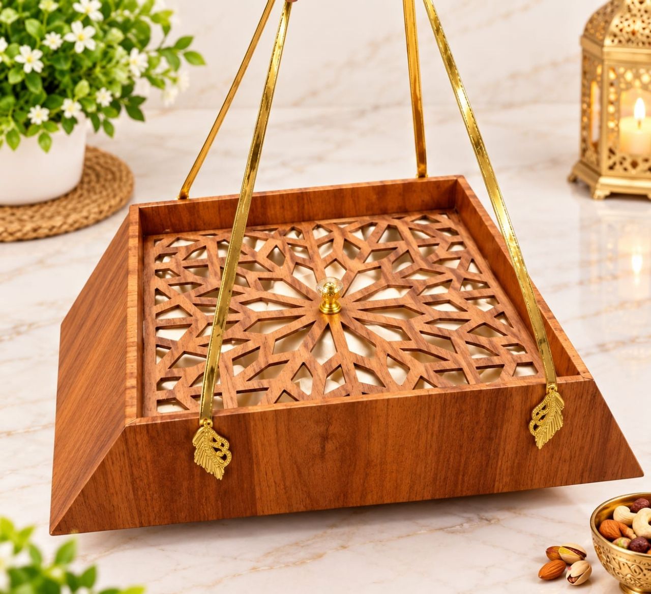 Wooden Decorative Tray view 2