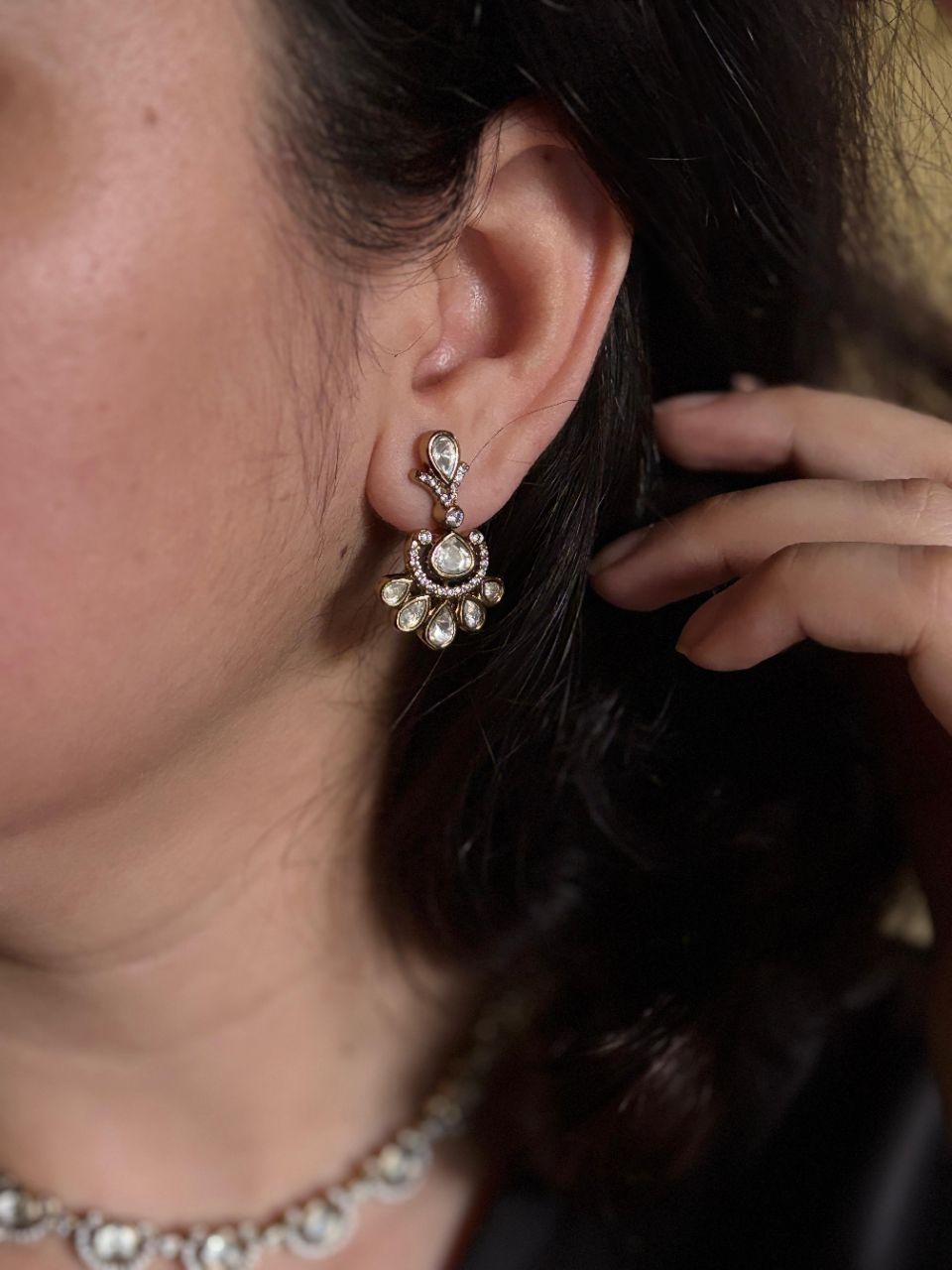 Elegant Kundan Set view 2