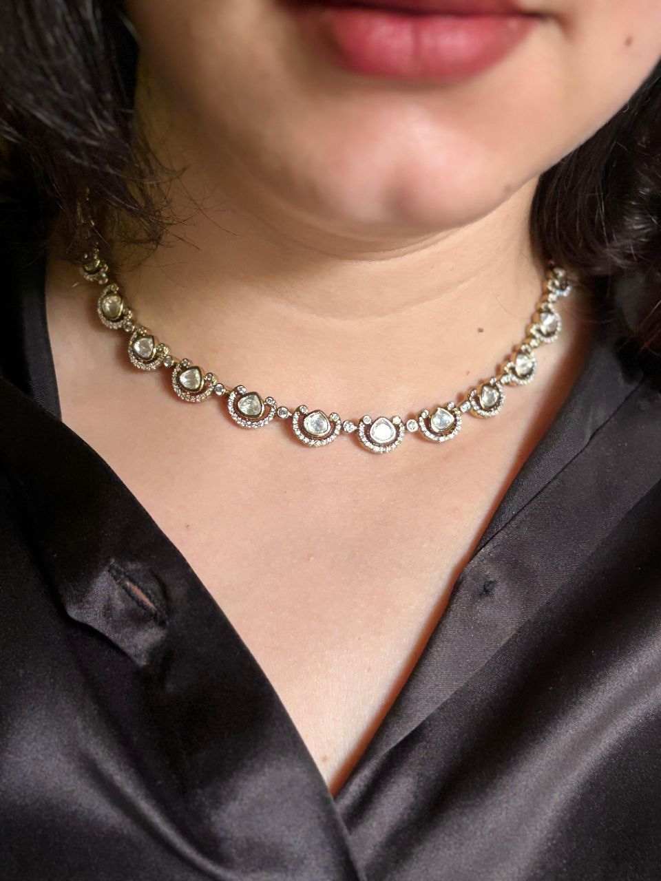 Elegant Kundan Set view 4