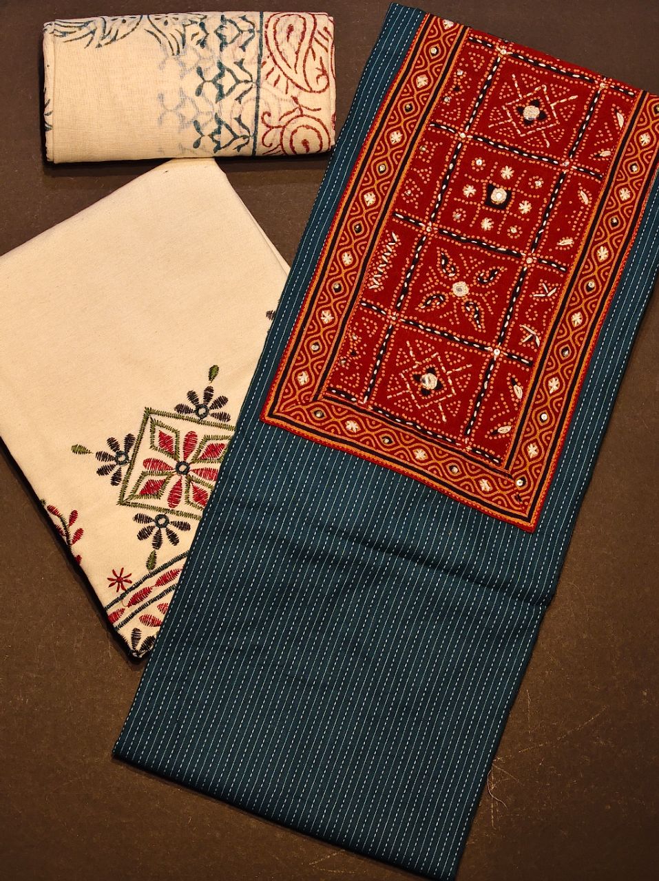 Traditional Embroidered Dupatta