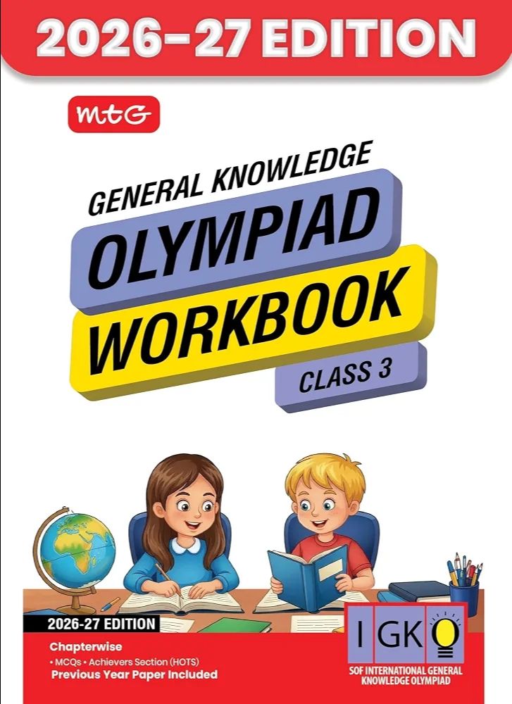 MTG International General Knowledge Olympiad (IGKO) Workbook Class 3 - Chapter-wise MCQs with Achievers Section - SOF Olympiad Books For 2026-27 Exam | 9789369578849