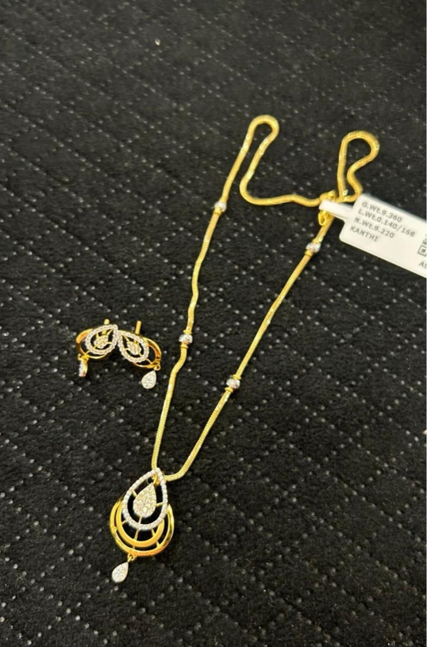 Pendant Set with Earring view 3