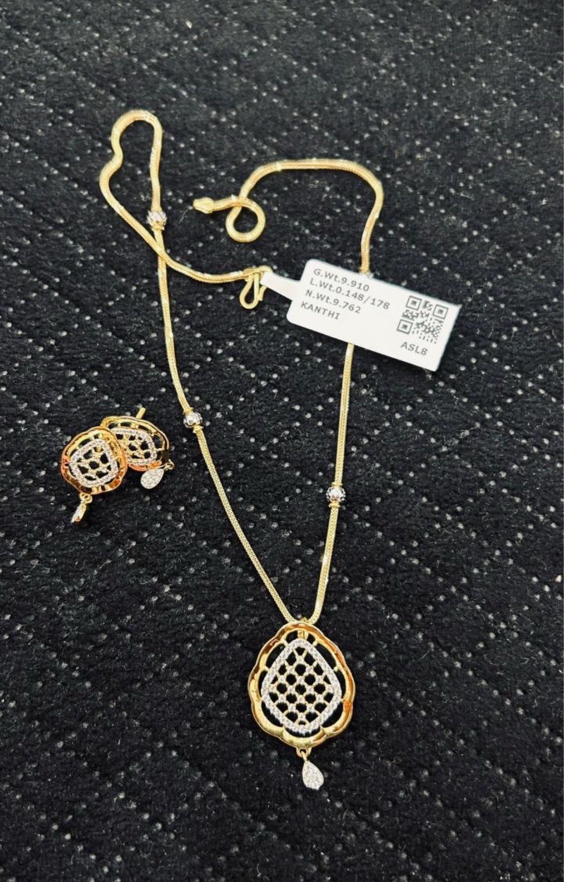 Pendant Set with Earring view 2