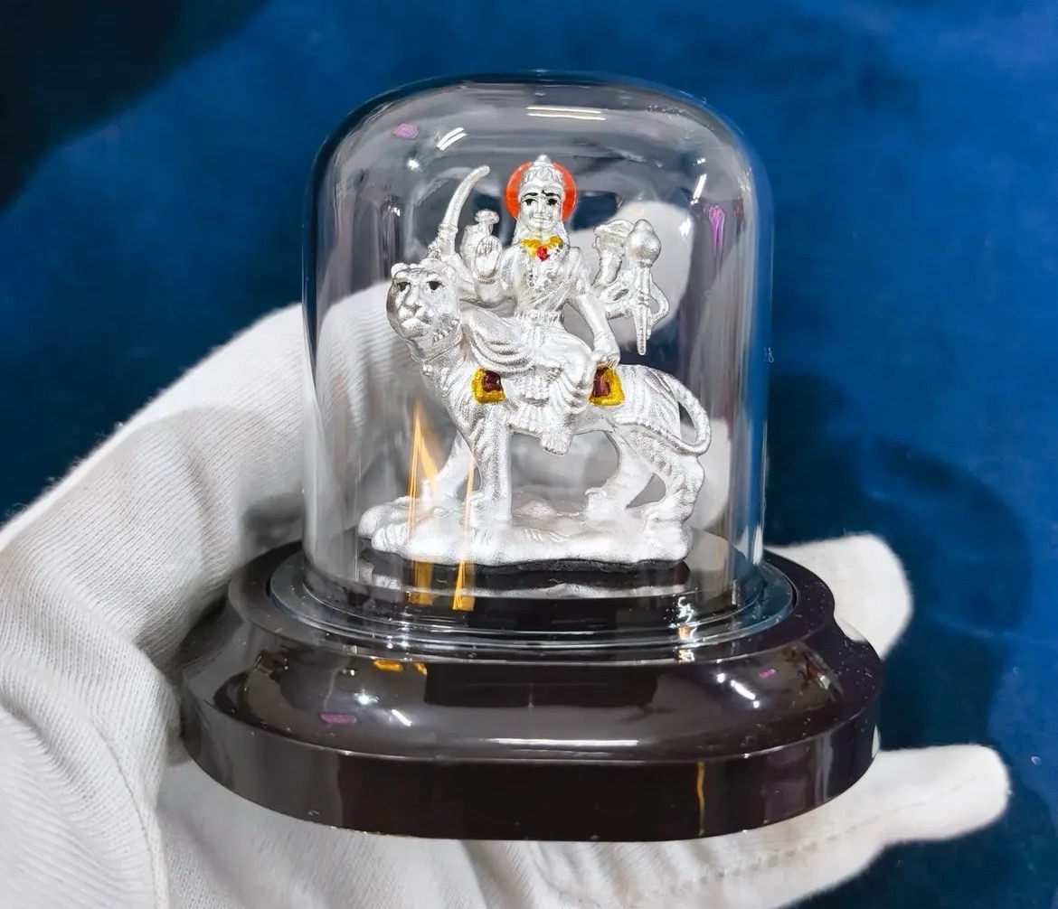 999 Silver Durga ji view 2