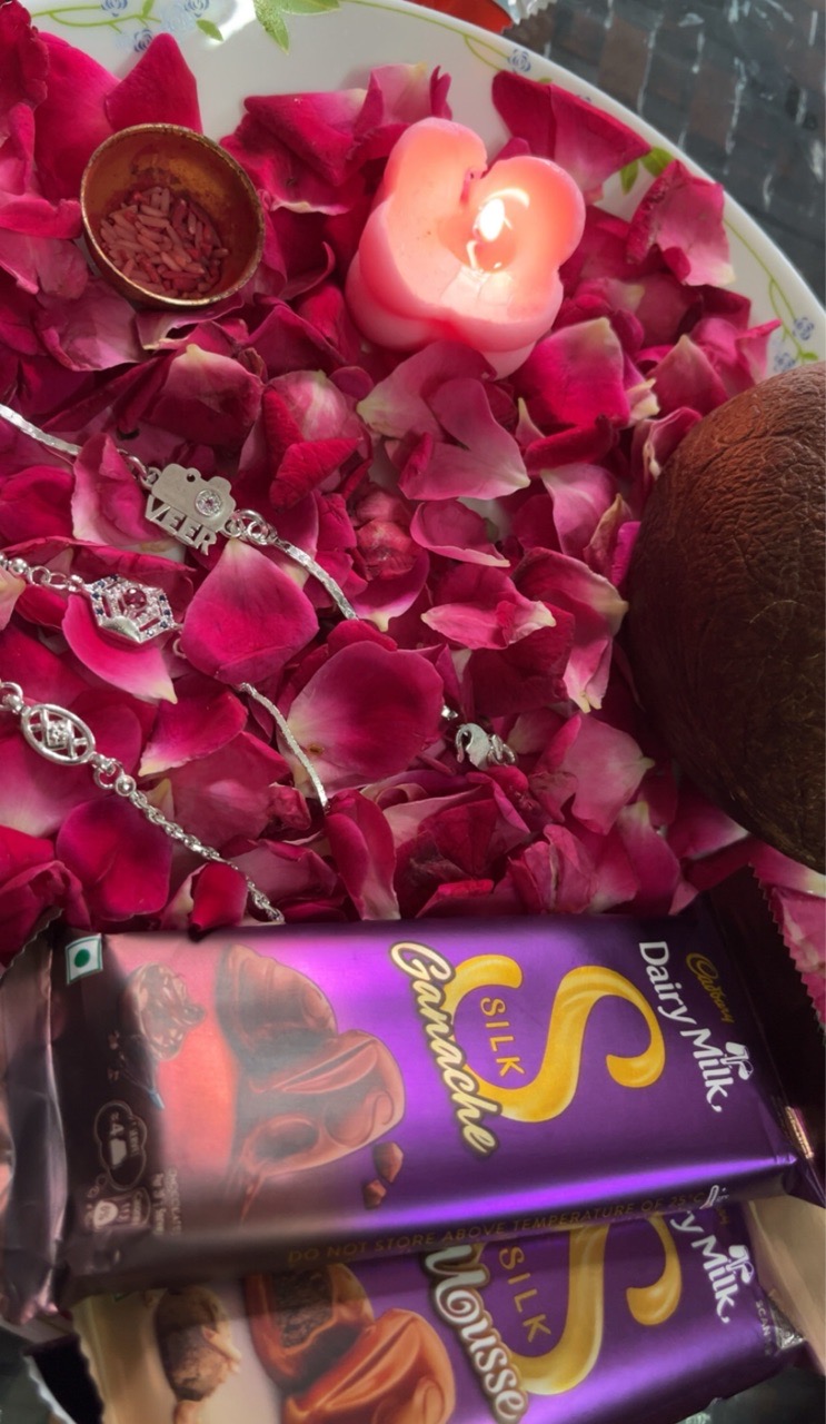 Silver Rakhi view 2