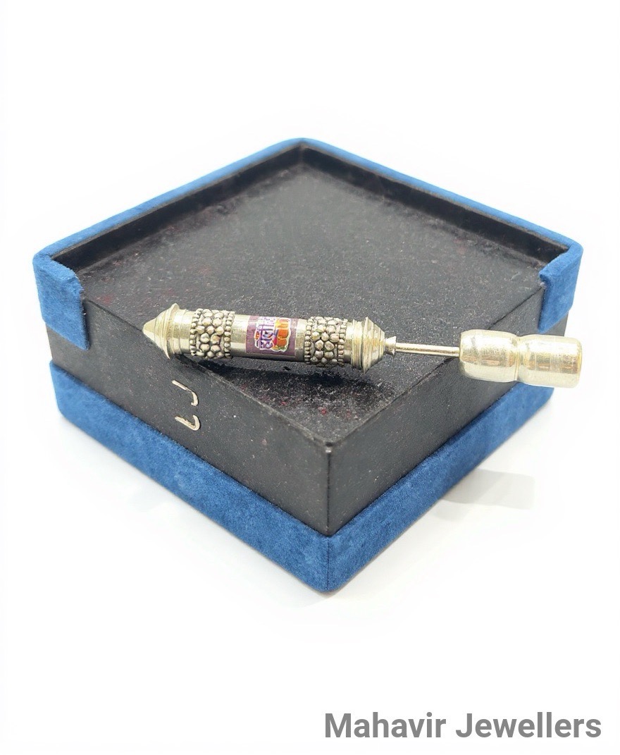 Premium Silver Holi Pichkari view 4
