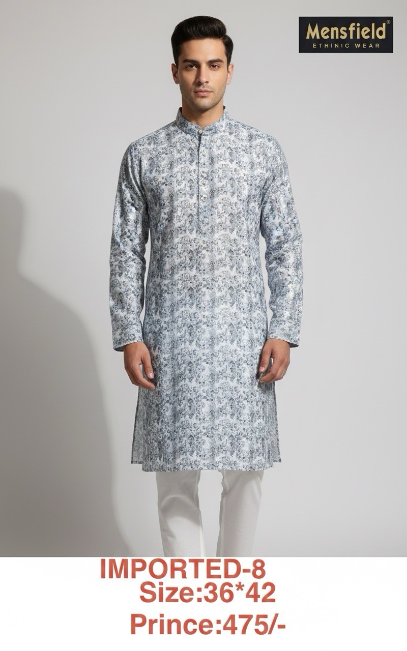 Mensfield Ethnic Kurta-pajama-8