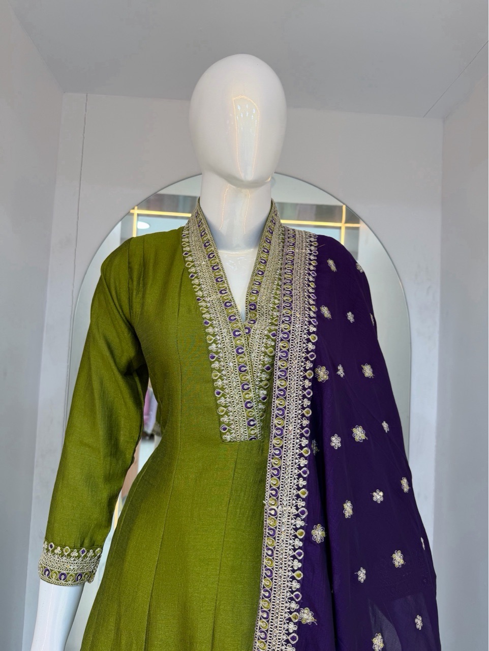 Ethnic Anarkali Dress view 3