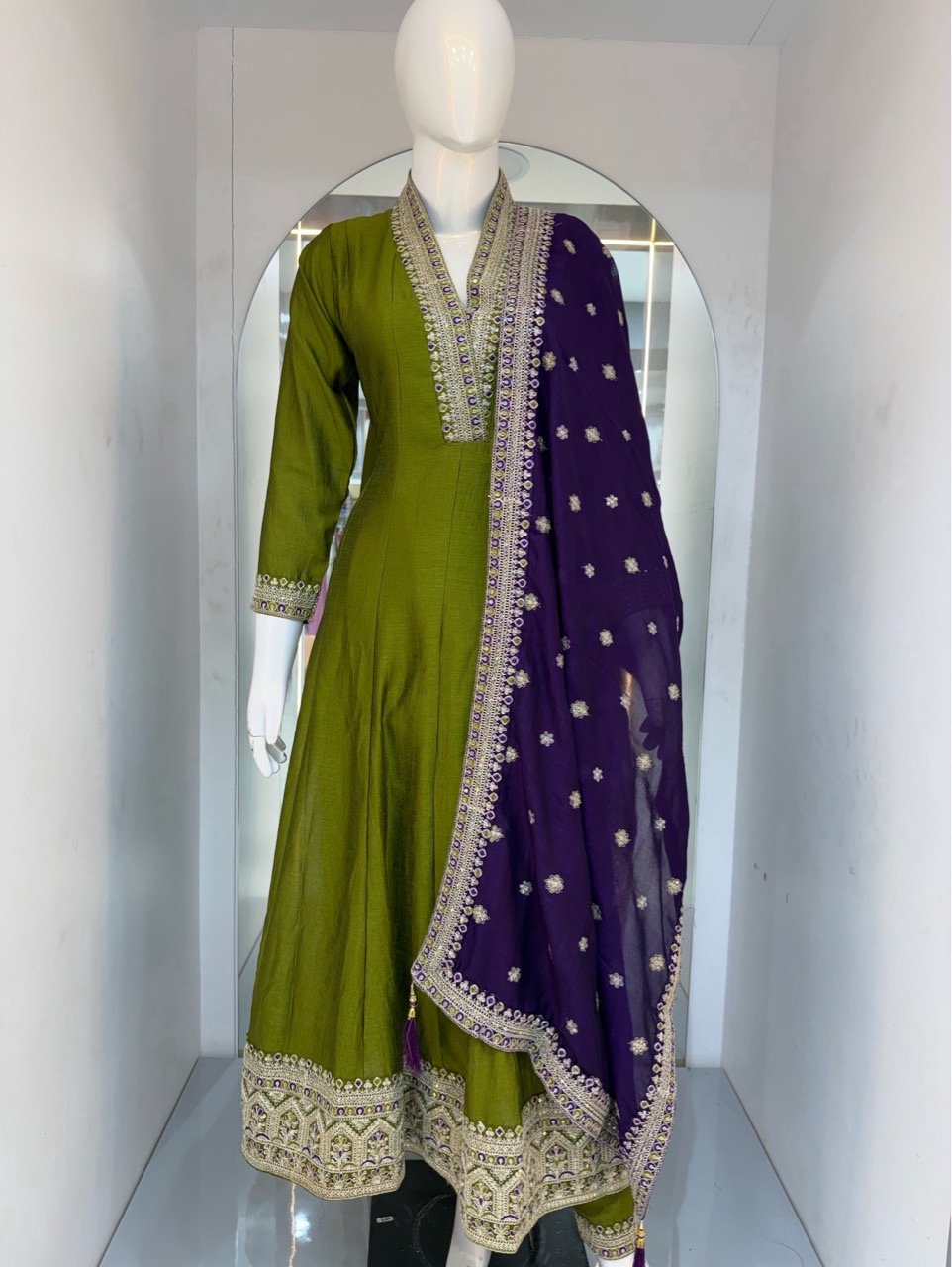 Ethnic Anarkali Dress view 5