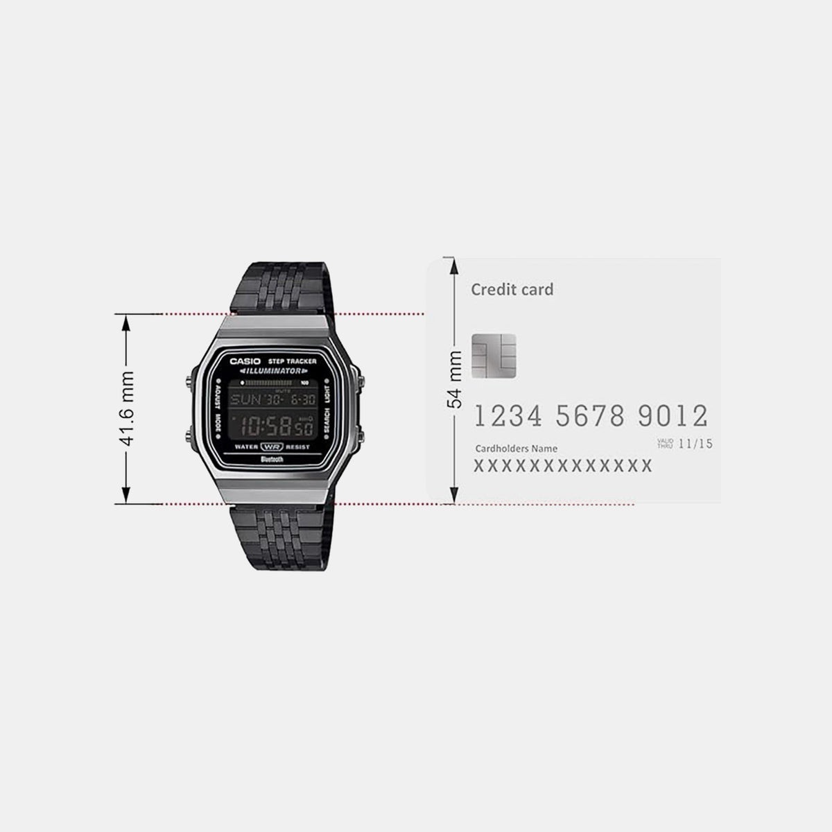Casio Step Tracker Illuminator D367 view 6