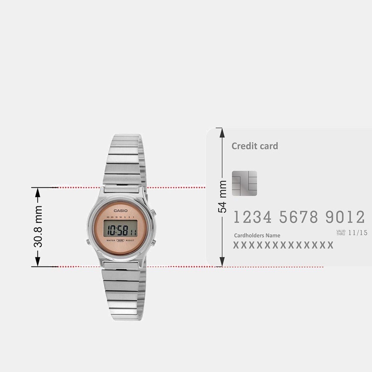 Casio Digital A2231 view 10