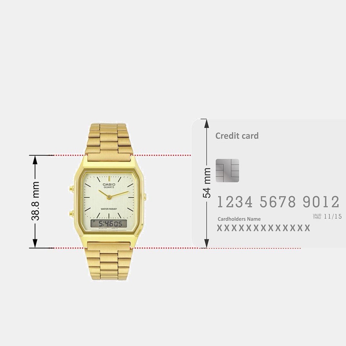 CASIO Quartz Digital D341 view 8