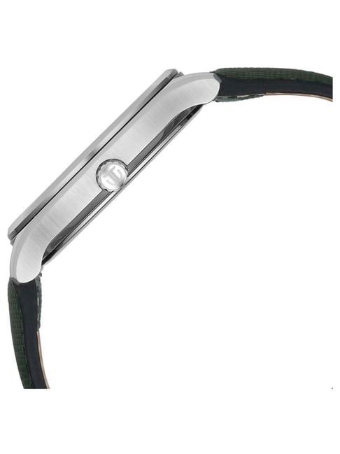 Titan Mens Green Dial  10033SL03 view 6