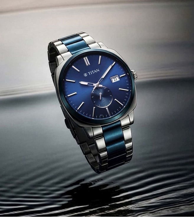 Titan Mens Watch 90189KM01 view 5