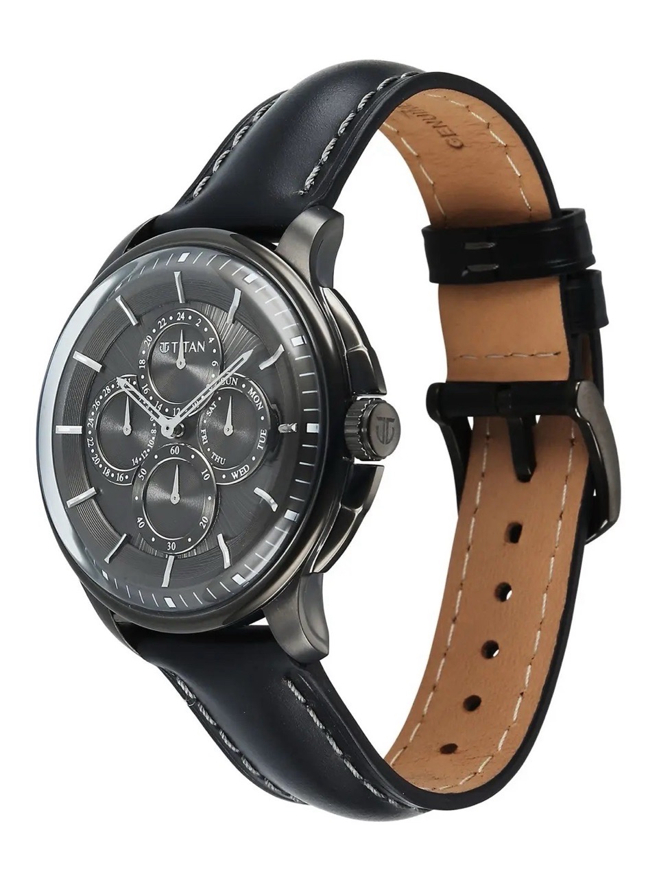 Titan Chronograph Watch 90217QL01 view 3