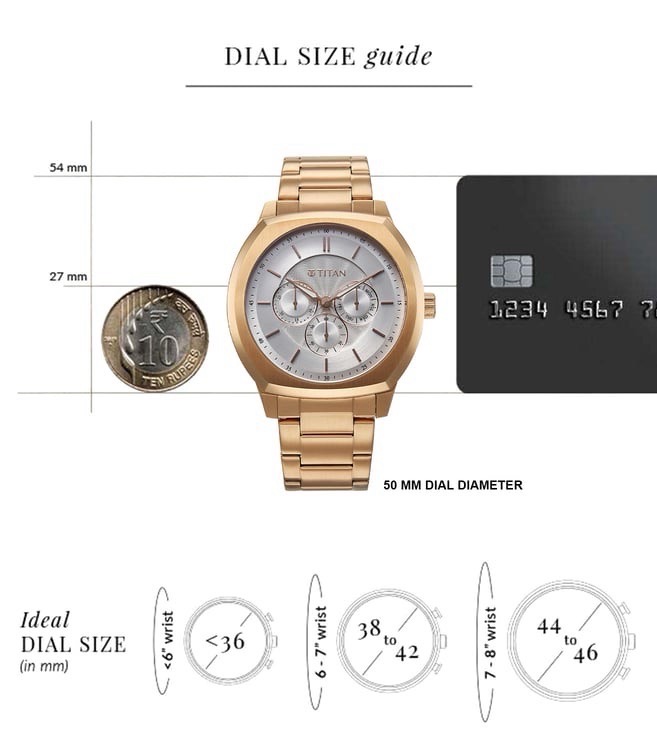 Titan Chronograph Watch 90213WM01 view 6