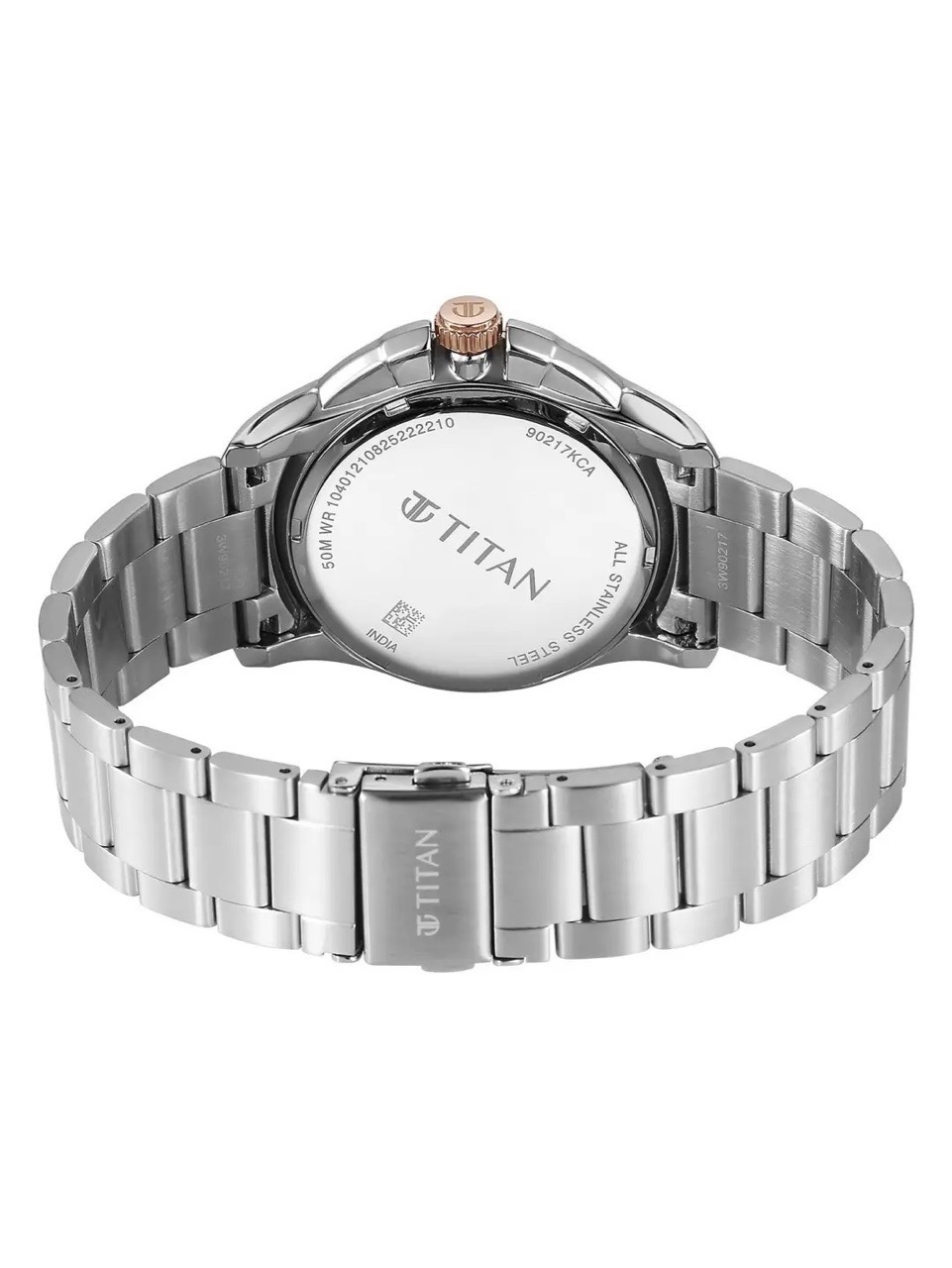 Titan Mens Chronograph 90217KM04 view 4