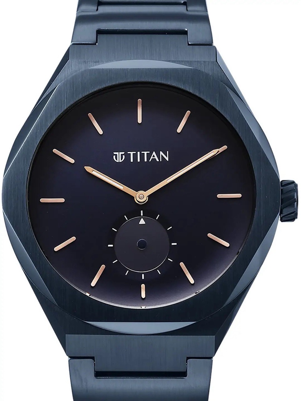 Titan Mens Watch 90210QM01 view 6