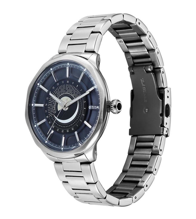 Titan Men’s Watch 10028SM01 view 2
