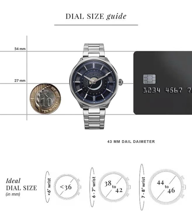 Titan Men’s Watch 10028SM01 view 6