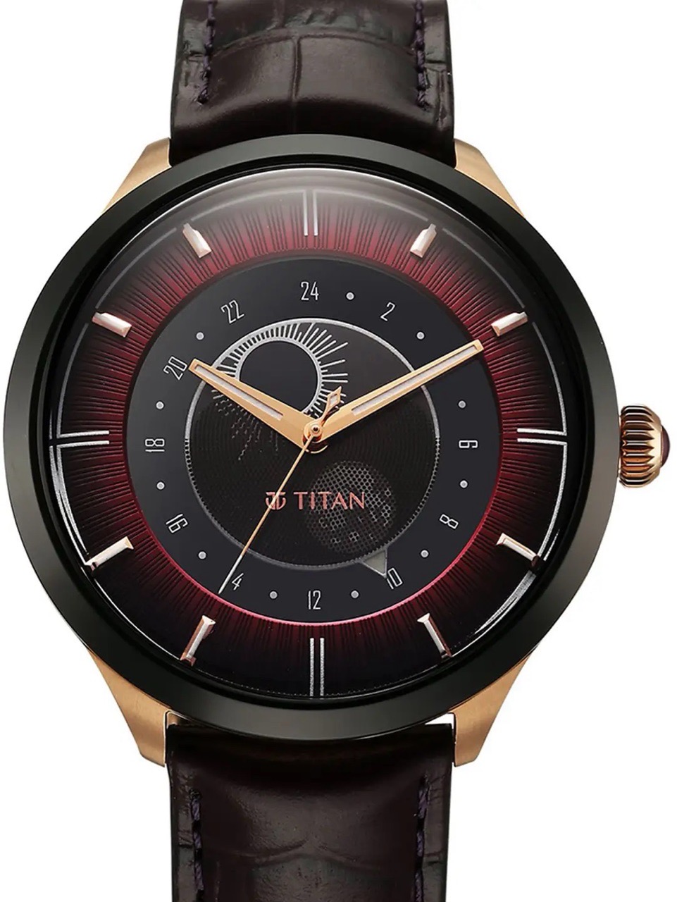 Titan Mens Watch 10028KL01 view 5