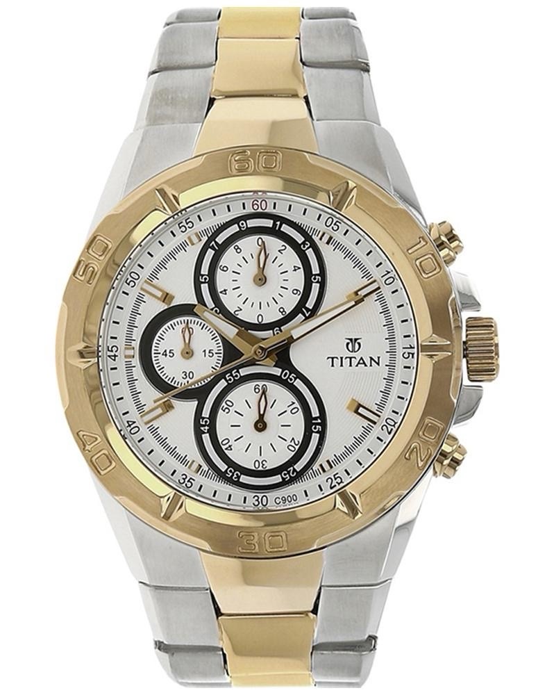 Titan Chronograph Watch NS9308BM01