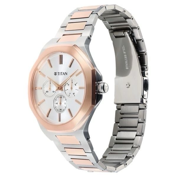 Titan Cronos Mens Watch 90198KM01