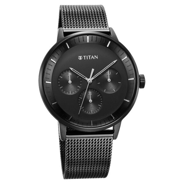 Titan Mens Watch 94006NM01 view 2