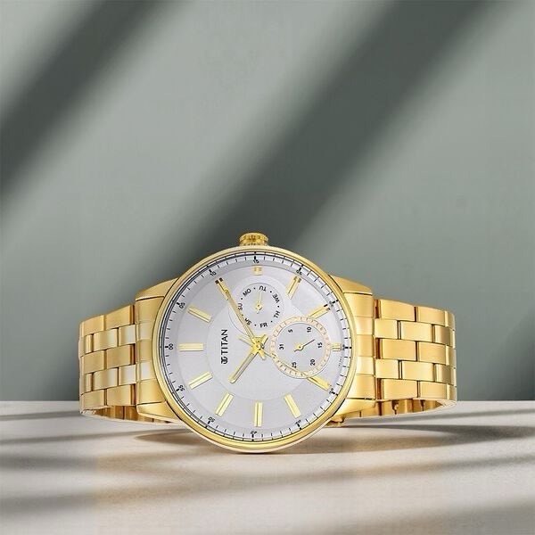 Titan Gold Watch 9441YM01 view 4