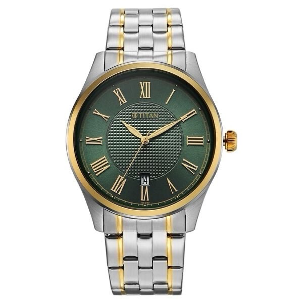 Titan Analog Watch 10063BM01 view 4