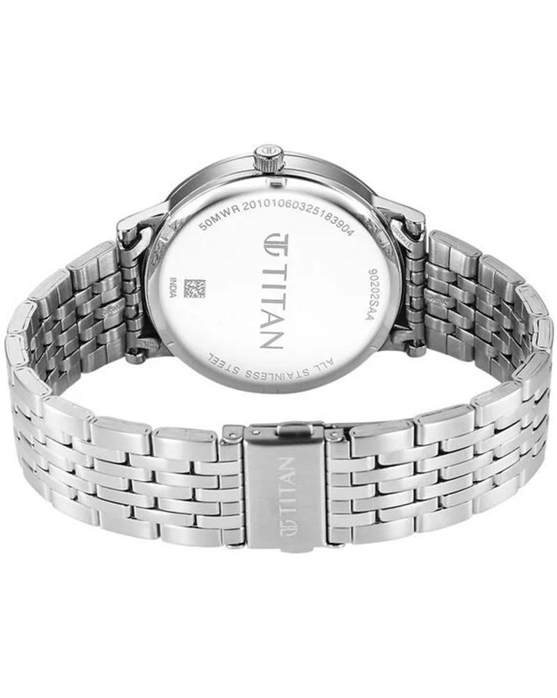Titan Mens Watch 90202SM01 view 5
