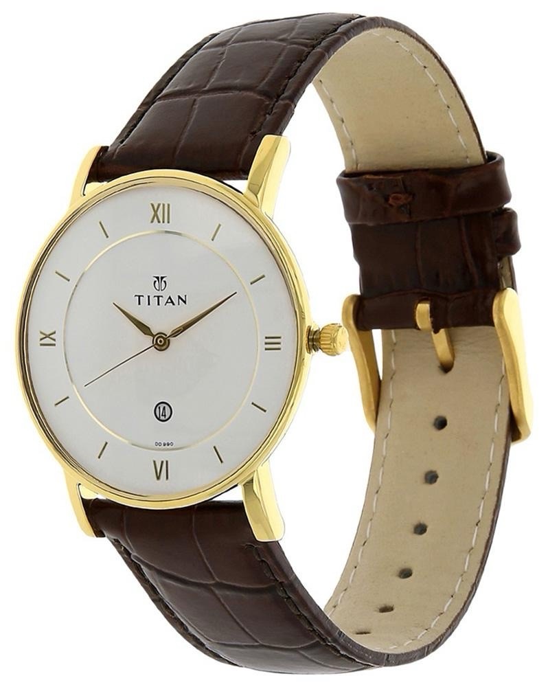 Titan Analog Brown Watch NS9162SL04 view 2