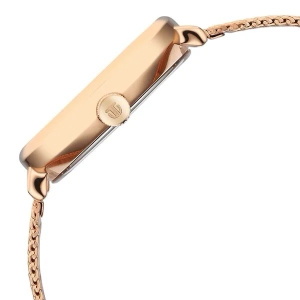 Titan Gold Mesh Watch 1885WM01 view 3
