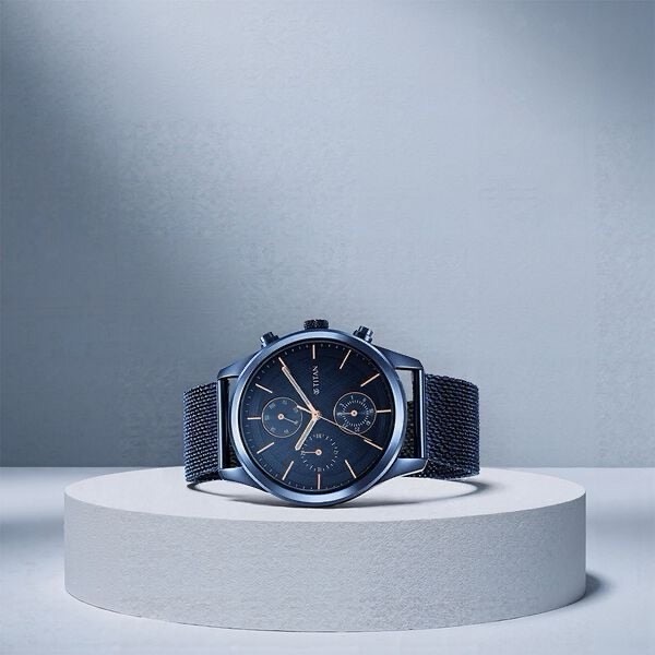 Titan Chronograph Mens Watch 1805QM02