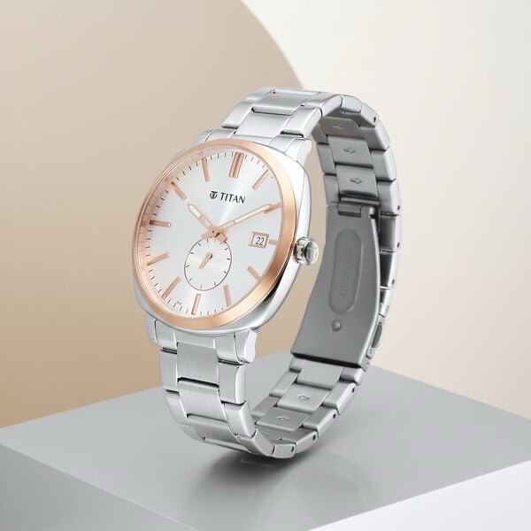 Titan Mens Watch 90189KM04
