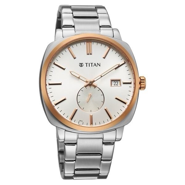 Titan Mens Watch 90189KM04 view 2