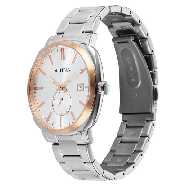 Titan Mens Watch 90189KM04 view 4