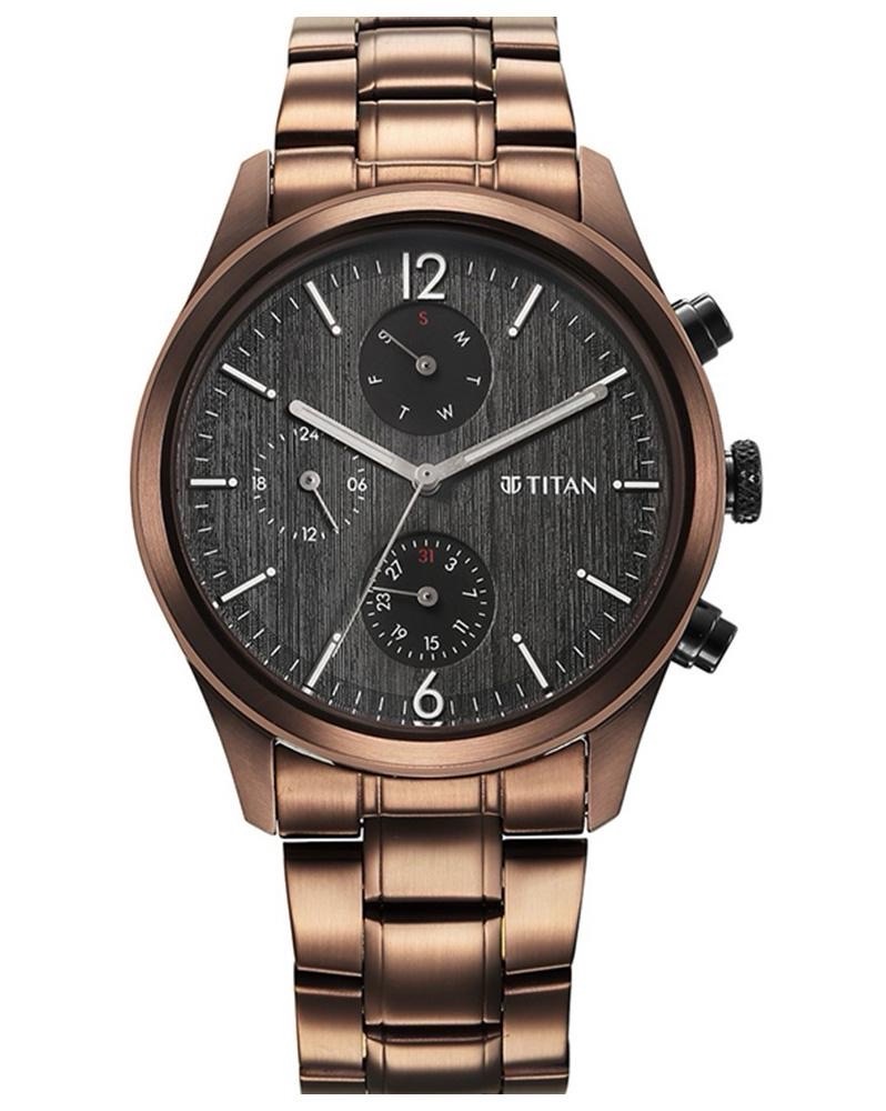 Titan Chronograph Watch NS1805KM08
