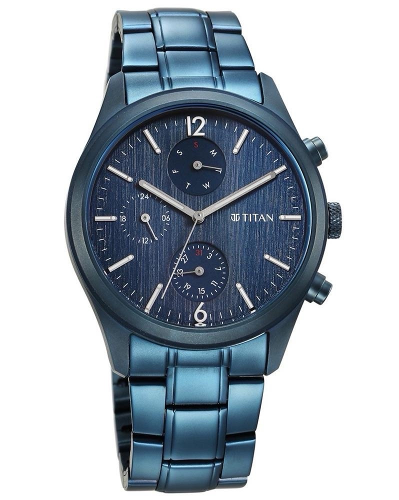 Titan Chronograph Watch NT1805QM01 view 2