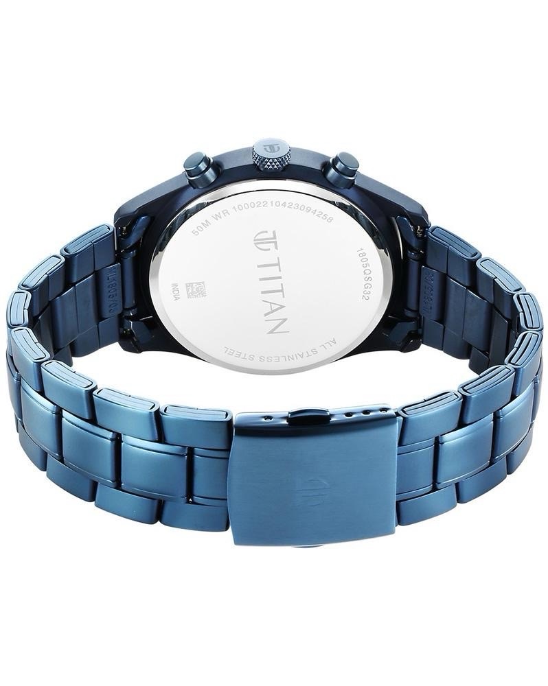 Titan Chronograph Watch NT1805QM01 view 5